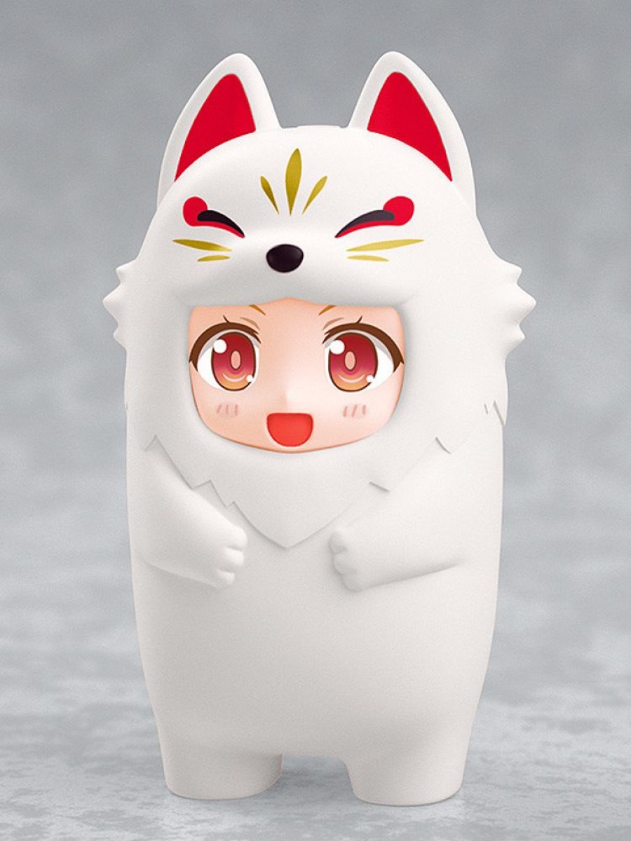 Nendoroid Series Good Smile Company | Nendoroid More Kigurumi Face Parts Case White Kitsune - Nendoworld