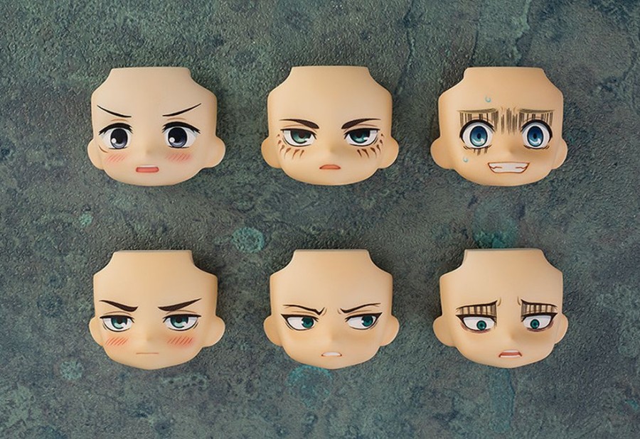 Nendoroid Series Good Smile Company | Nendoroid More: Face Swap Attack On Titan (Complete Box Set) - Nendoworld