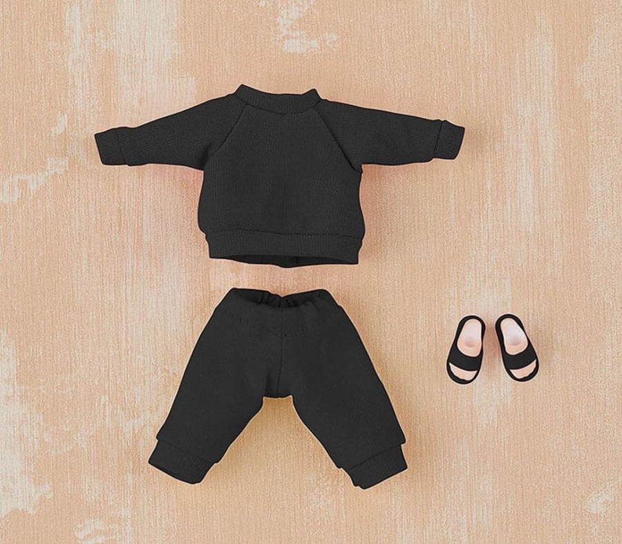 Nendoroid Series Good Smile Company | Nendoroid Doll Outfit Set: Sweatshirt And Sweatpants (Black) - Nendoworld