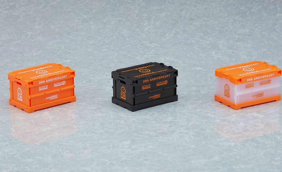 Nendoroid Series Good Smile Company | Nendoroid More Anniversary Container (Orange/Black/Clear) - Nendoworld