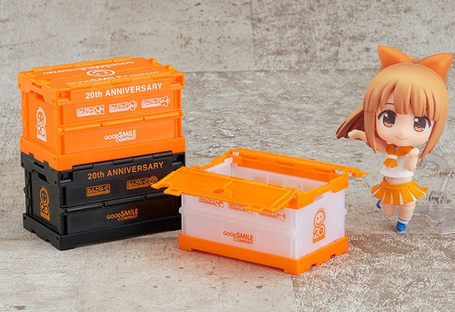 Nendoroid Series Good Smile Company | Nendoroid More Anniversary Container (Orange/Black/Clear) - Nendoworld
