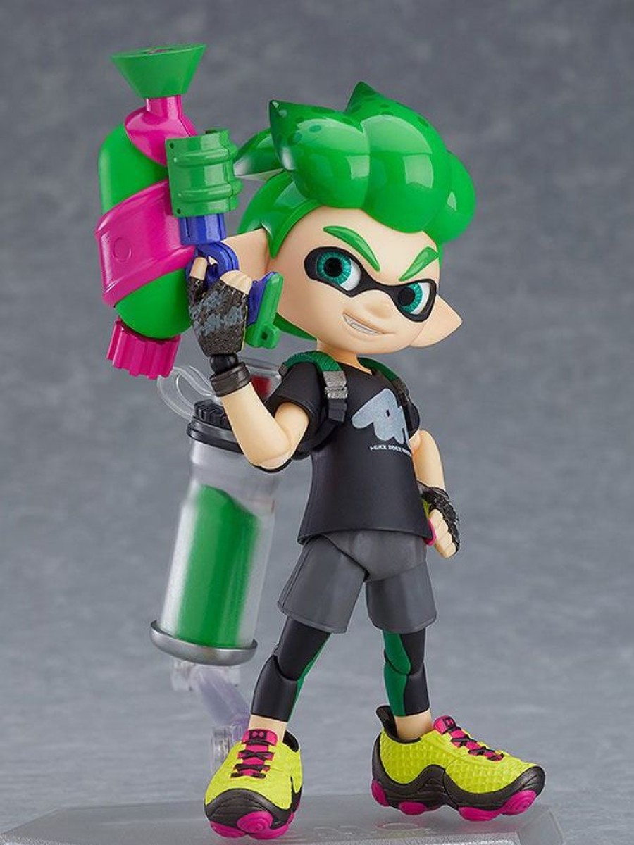 Figma Series Good Smile Company | Splatoon / Splatoon 2 Figma Action Figures 2-Pack Splatoon Boy Dx Ver. - Nendoworld