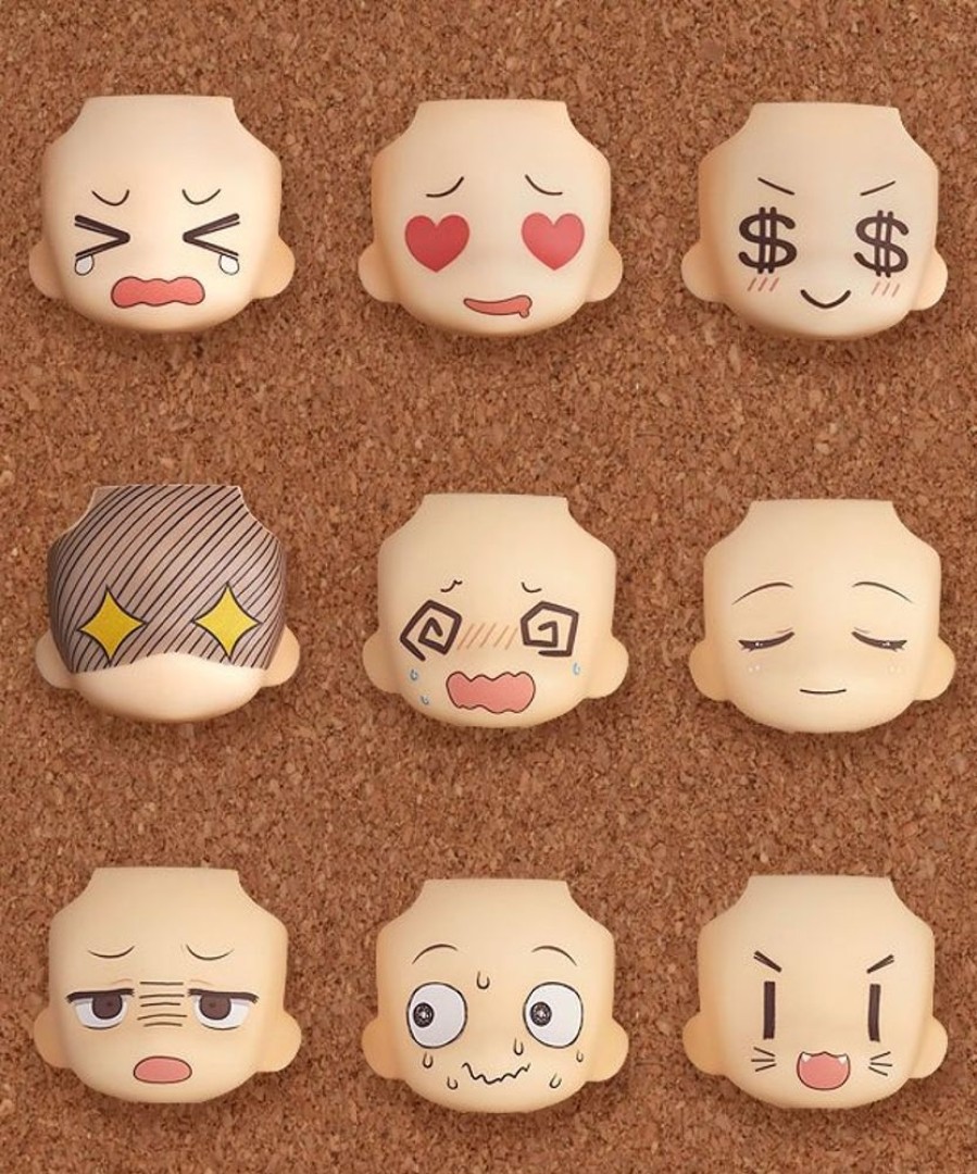 Nendoroid Series Good Smile Company | Nendoroid More Decorative Parts Face Swap 01 & 02 Selection - Nendoworld