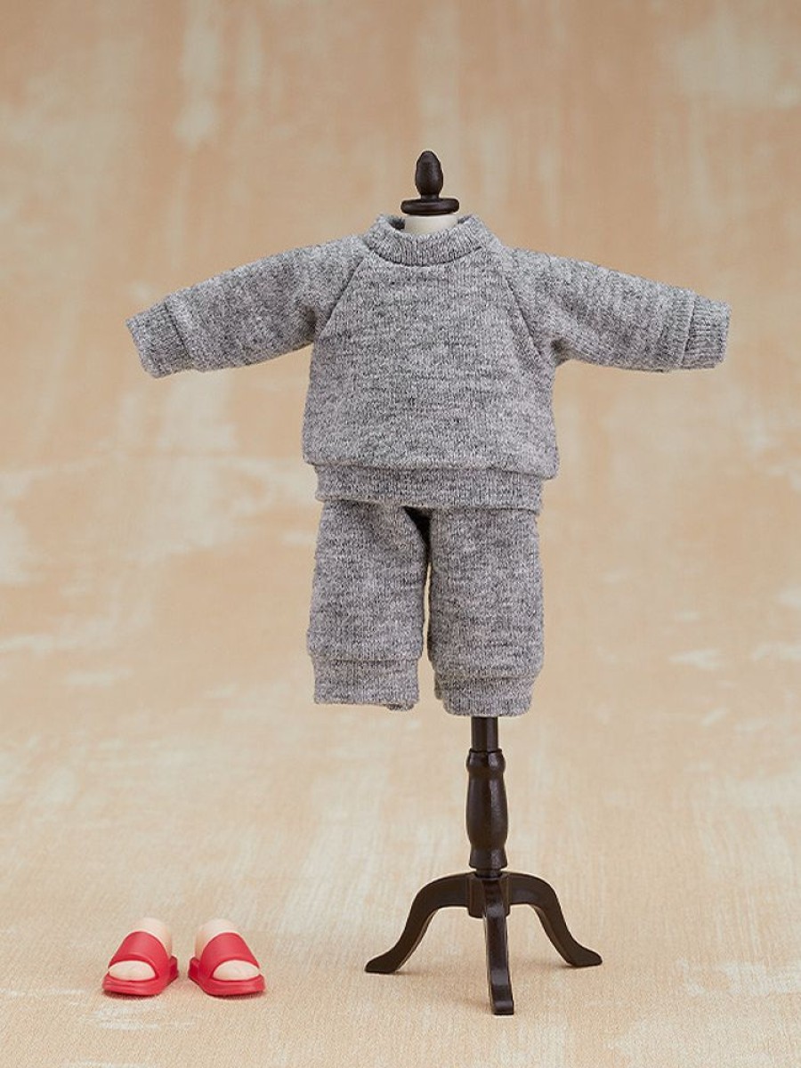 Nendoroid Series Good Smile Company | Nendoroid Doll Outfit Set: Sweatshirt And Sweatpants (Gray) - Nendoworld