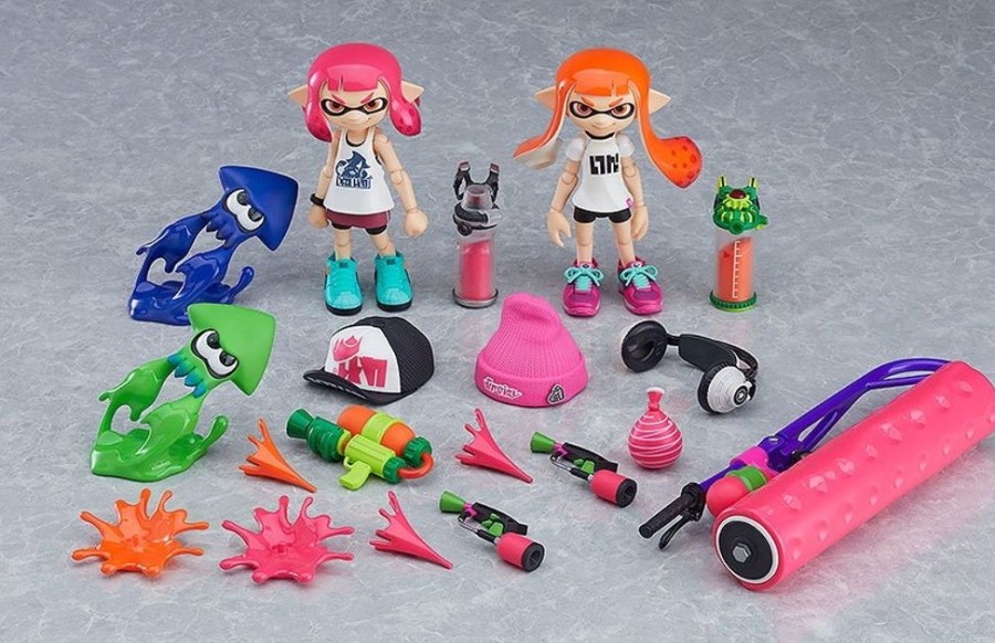 Figma Series Good Smile Company | Splatoon / Splatoon 2 Figma Splatoon Girl Dx Edition - Nendoworld