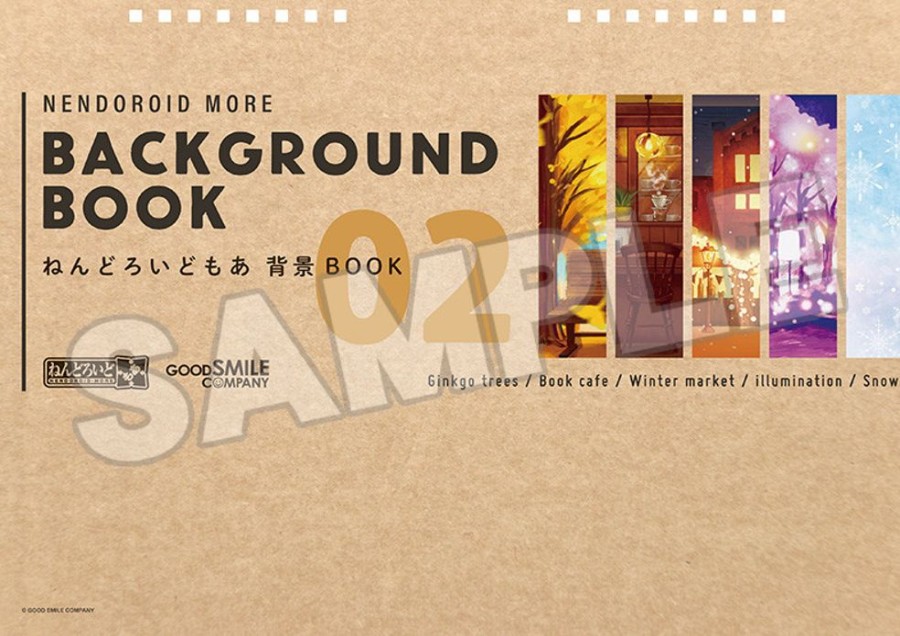 Nendoroid Series Good Smile Company | Nendoroid More Background Book 02 - Nendoworld