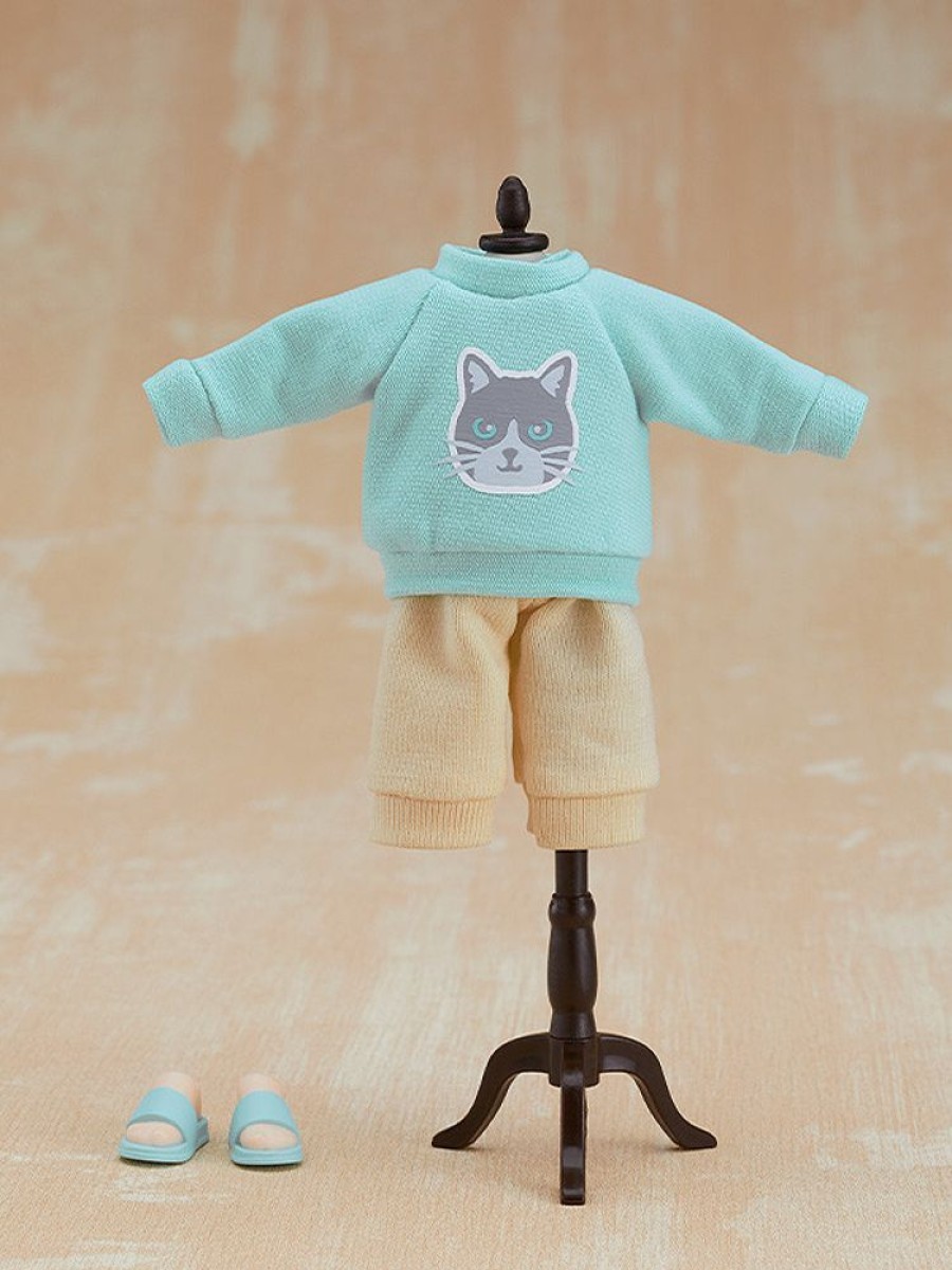 Nendoroid Series Good Smile Company | Nendoroid Doll Outfit Set: Sweatshirt And Sweatpants (Light Blue) - Nendoworld